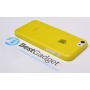 Чехол 0.3mm Pinlo Slice 3 для iPhone 5c (Transparent Yellow) + пленка